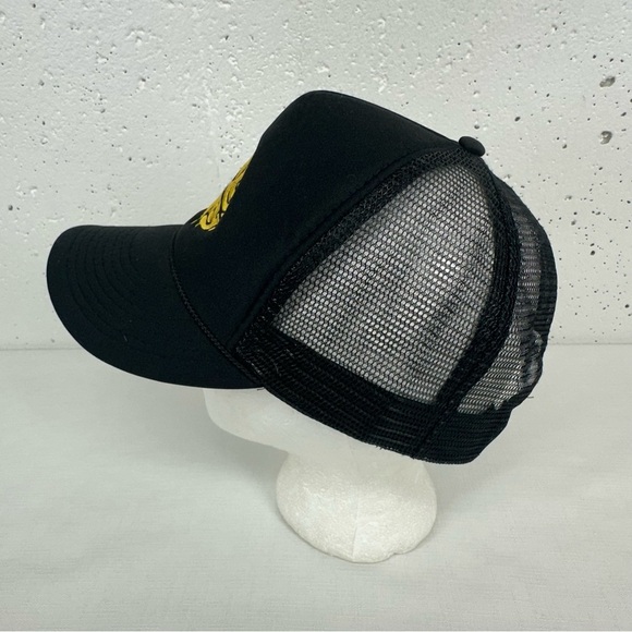 Dirty Honey Black & Yellow Band Logo On A Cobra Adjustable Trucker Hat - Picture 5 of 13